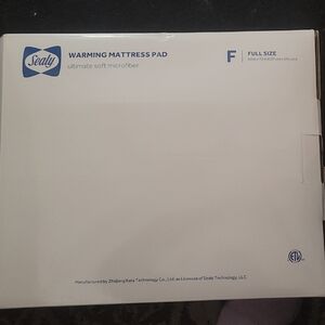 Sealy White Warming Mattress Pad - Full Size